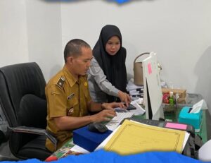 Diskominfo Makassar Dampingi Penerbitan TTE untuk Camat dan Lurah Kecamatan Mamajang