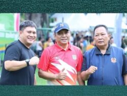 Kepala Damkar Makassar Hadiri dan Semarakkan TNI 80 Elite Marathon Piala Panglima di Lapangan Gelora Hasanuddin