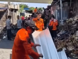 BPBD Kota Makassar Gerak Cepat Salurkan Bantuan Korban Kebakaran di Tallo