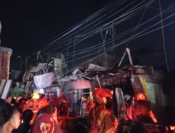 Kebakaran di Bontoala Hanguskan 8 Bangunan, 33 Jiwa Terdampak